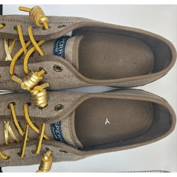 Sperry Top-Sider Women’s SeaCoast Canteen Casual Shoes Size 8 Sparkle - Picture 3 of 7